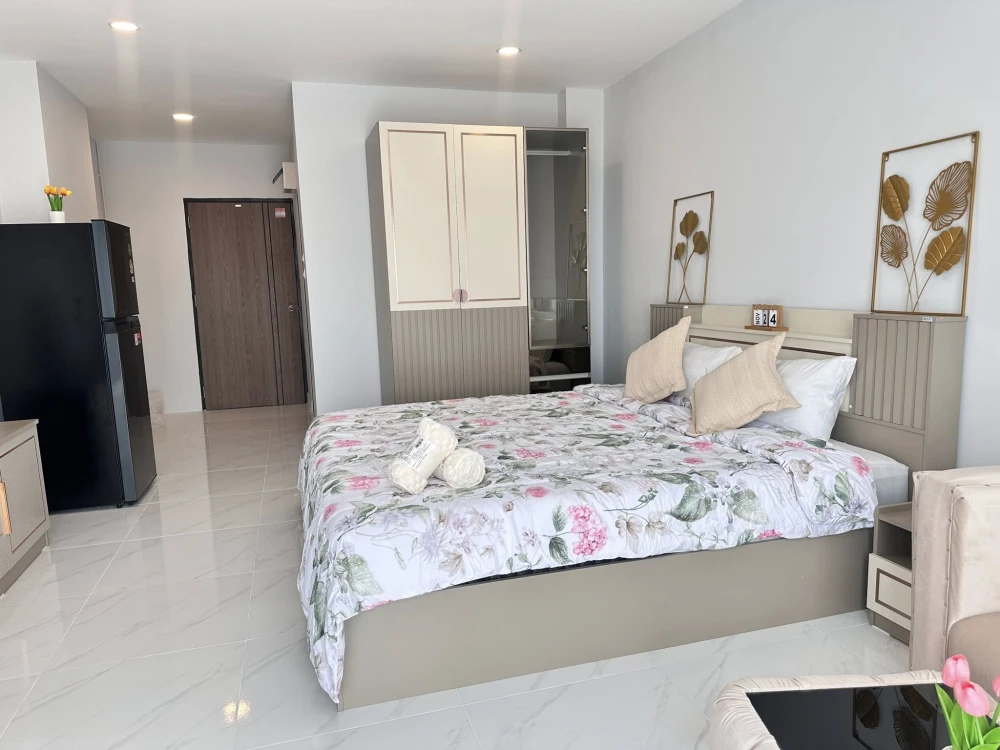 View Talay Jomtien Condominium 1-8 for sale, studio rooms, decorated in a theme, fully furnished, hurry and reserve now!