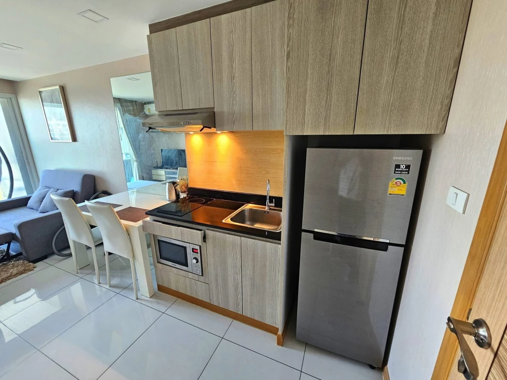 ขาย Whale Marina Condo ห้องพร้อมเฟอร์น่าอยู่ มาแต่ตัวเข้าอยู่ได้เลย!!!