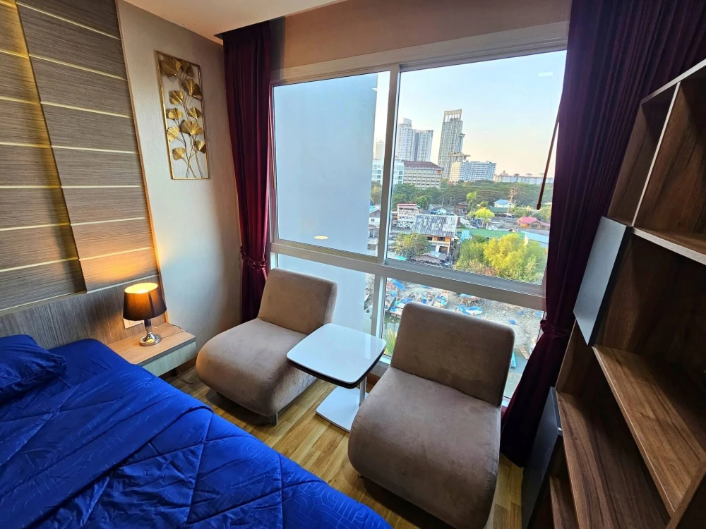 ขาย Whale Marina Condo ห้องพร้อมเฟอร์น่าอยู่ มาแต่ตัวเข้าอยู่ได้เลย!!!