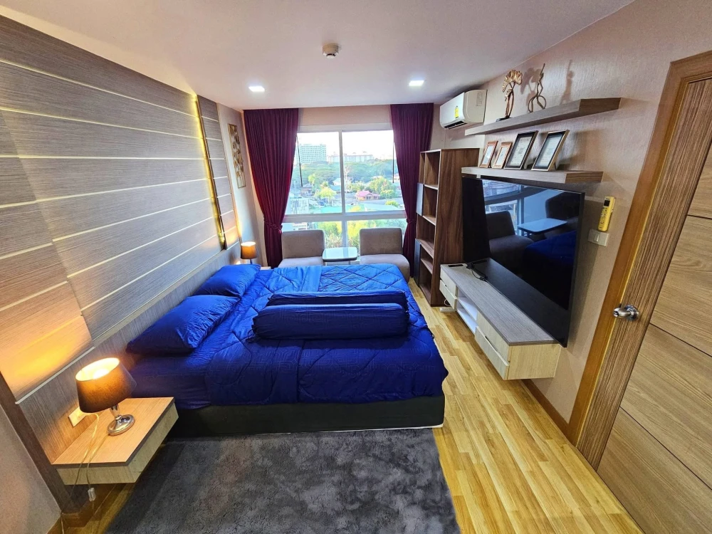 ขาย Whale Marina Condo ห้องพร้อมเฟอร์น่าอยู่ มาแต่ตัวเข้าอยู่ได้เลย!!!