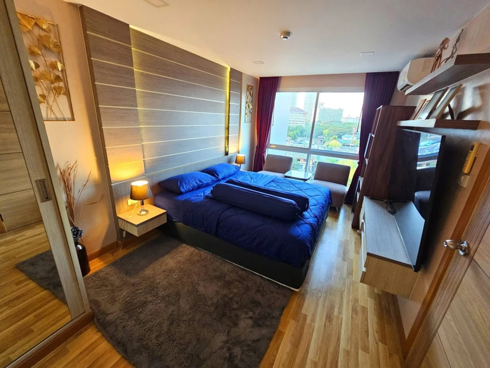 ขาย Whale Marina Condo ห้องพร้อมเฟอร์น่าอยู่ มาแต่ตัวเข้าอยู่ได้เลย!!!