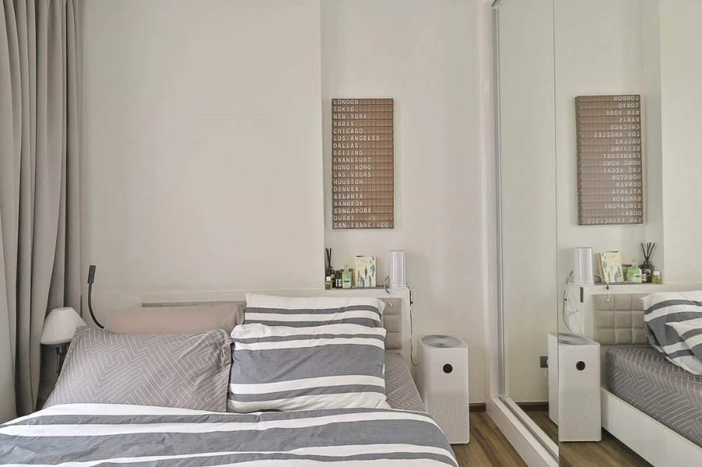 For sale: WYNE Sukhumvit 1 bedroom, 1 bedroom, decorated in a cool tone, comes with complete amenities, beautiful city view, reserve now.