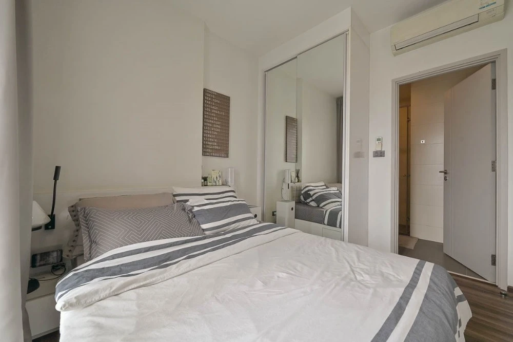 For sale: WYNE Sukhumvit 1 bedroom, 1 bedroom, decorated in a cool tone, comes with complete amenities, beautiful city view, reserve now.