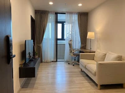 For sale: XT Huai Khwang, room location near the elevator, no room opposite, privacy, great city view, move now, don't hesitate.