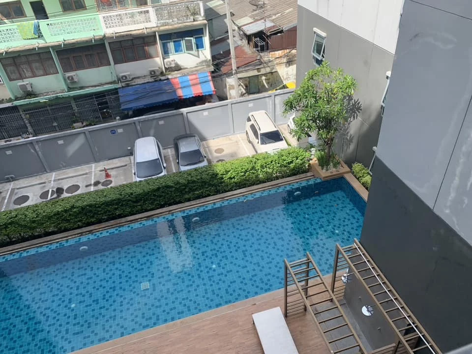Condo for sale: Aspire Wutthakat, 5th floor, swimming pool view, fully furnished, just come and move in. Hurry and reserve now.
