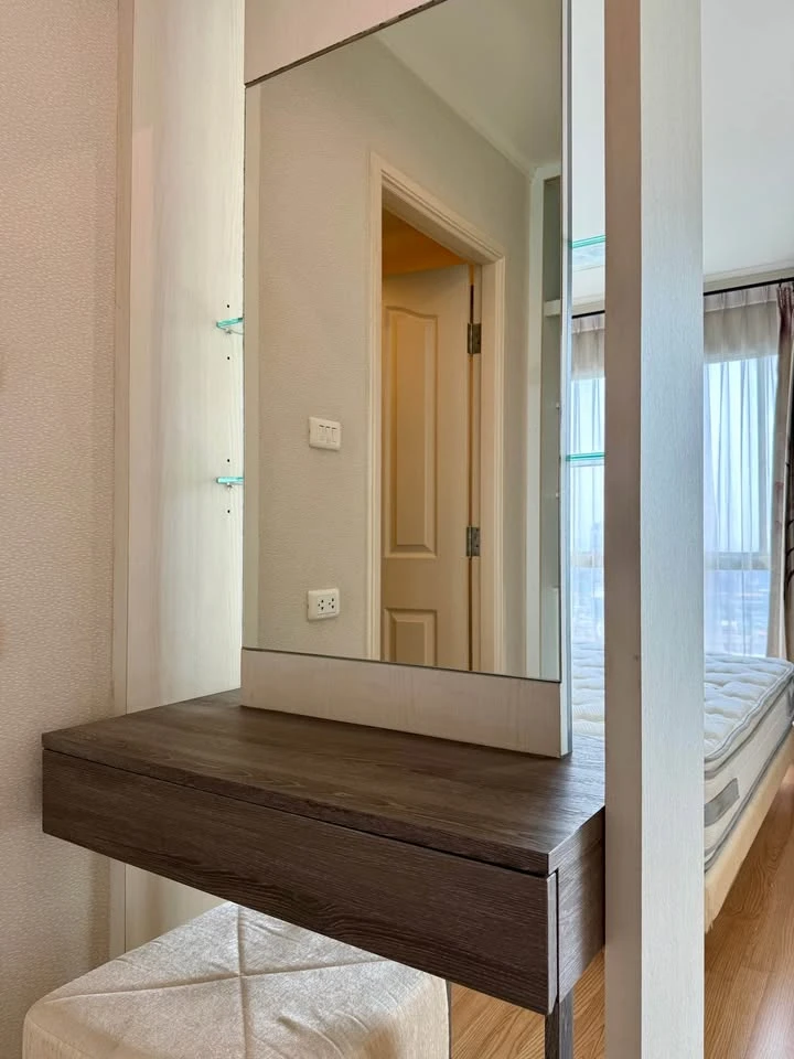 Condo for sale Lumpini Ville Chaengwatthana Pakkret, high floor, good view, spacious room, ready to move in, just bring your bags++