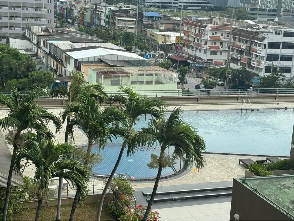Condo for sale, Bangna Residence, spacious, airy, clean, comfortable, stunning view, hurry and reserve before you miss out.