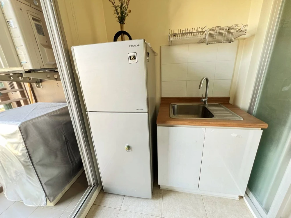 Condo for sale, U Delight @ Talat Phlu Station, ready to move in, complete with furniture and electrical appliances. If you don't reserve, you'll regr