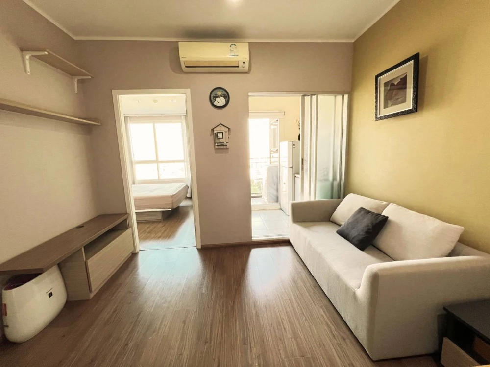 Condo for sale, U Delight @ Talat Phlu Station, ready to move in, complete with furniture and electrical appliances. If you don't reserve, you'll regr