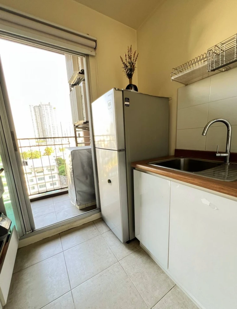 Condo for sale, U Delight @ Talat Phlu Station, ready to move in, complete with furniture and electrical appliances. If you don't reserve, you'll regr