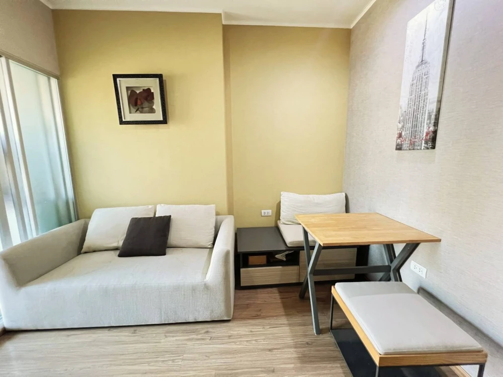 Condo for sale, U Delight @ Talat Phlu Station, ready to move in, complete with furniture and electrical appliances. If you don't reserve, you'll regr