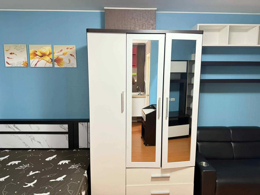 Condo for sale, Lumpini Township Rangsit, Khlong 1, Building B7, 8th floor, free furniture included, reserve now!