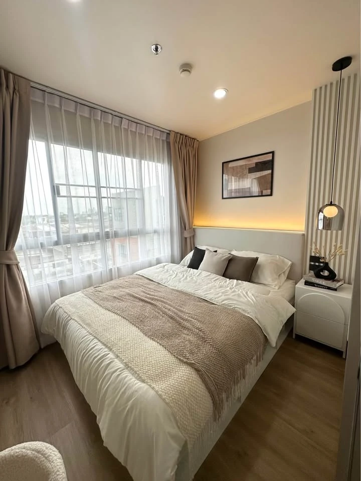 Condo for sale, Lumpini Park Nawamin-Sriburapha. Nice unit, fully furnished. Just bring your belongings and move in!