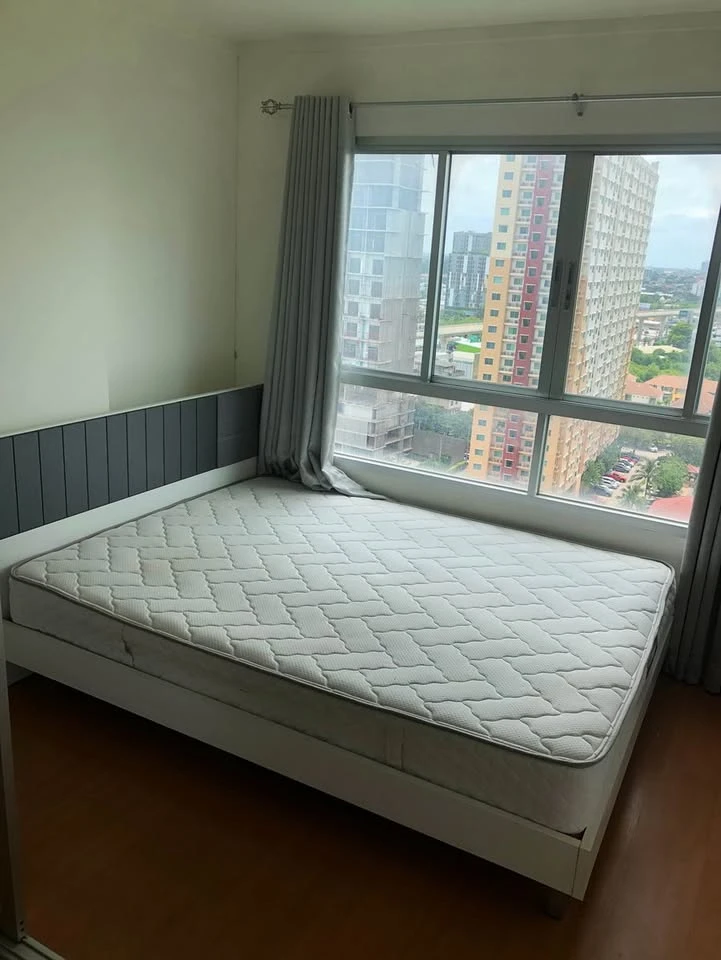 Condo for sale, Lumpini Park Rattanathibet - Ngamwongwan, Building B, 17th floor, fully furnished, beautiful city view, book now.