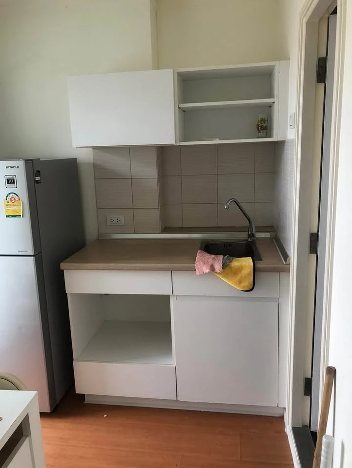 Condo for sale, Lumpini Park Rattanathibet - Ngamwongwan, Building B, 17th floor, fully furnished, beautiful city view, book now.