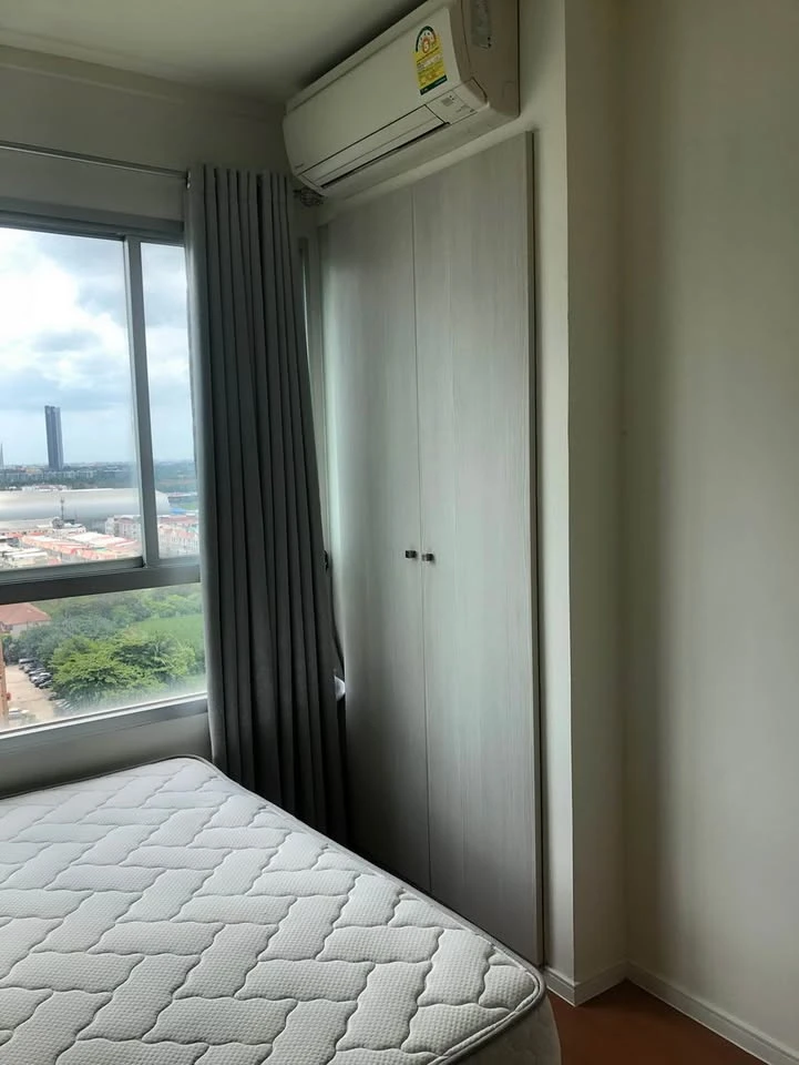 Condo for sale, Lumpini Park Rattanathibet - Ngamwongwan, Building B, 17th floor, fully furnished, beautiful city view, book now.