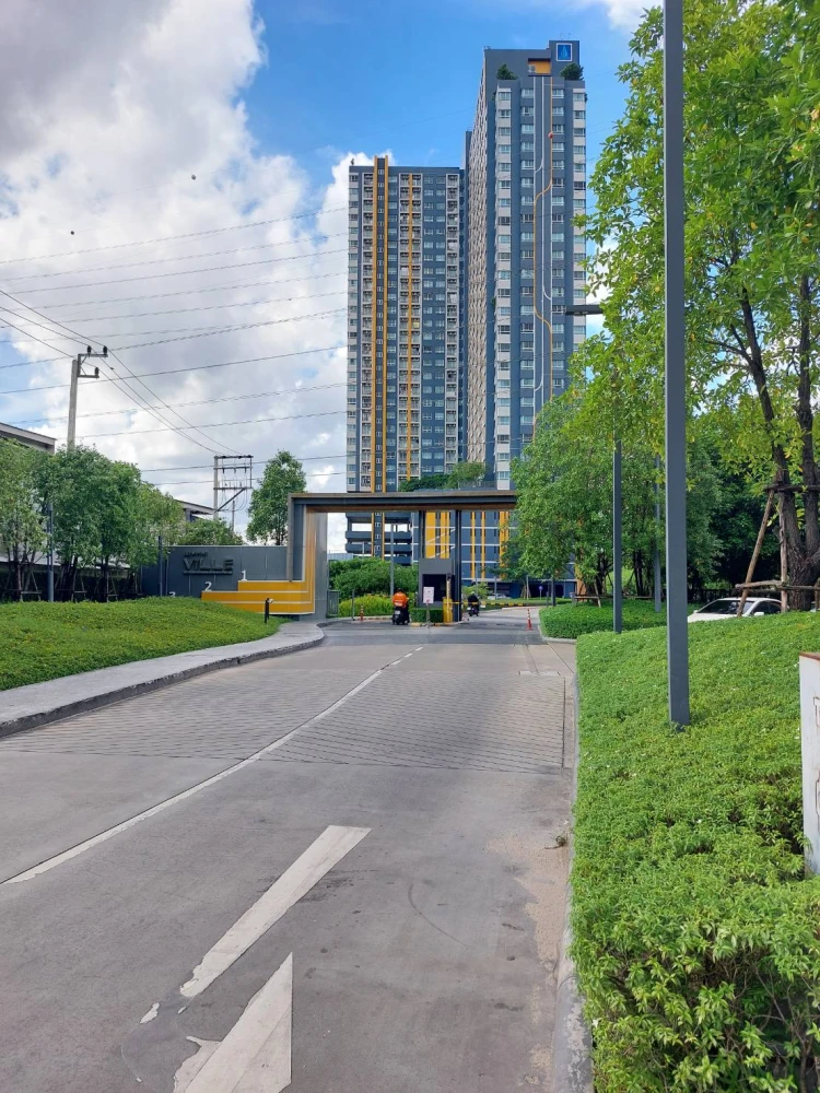 Condo for sale Lumpini Ville Phatthanakan-Srinakarin. first-hand condition room fully furnished complete central