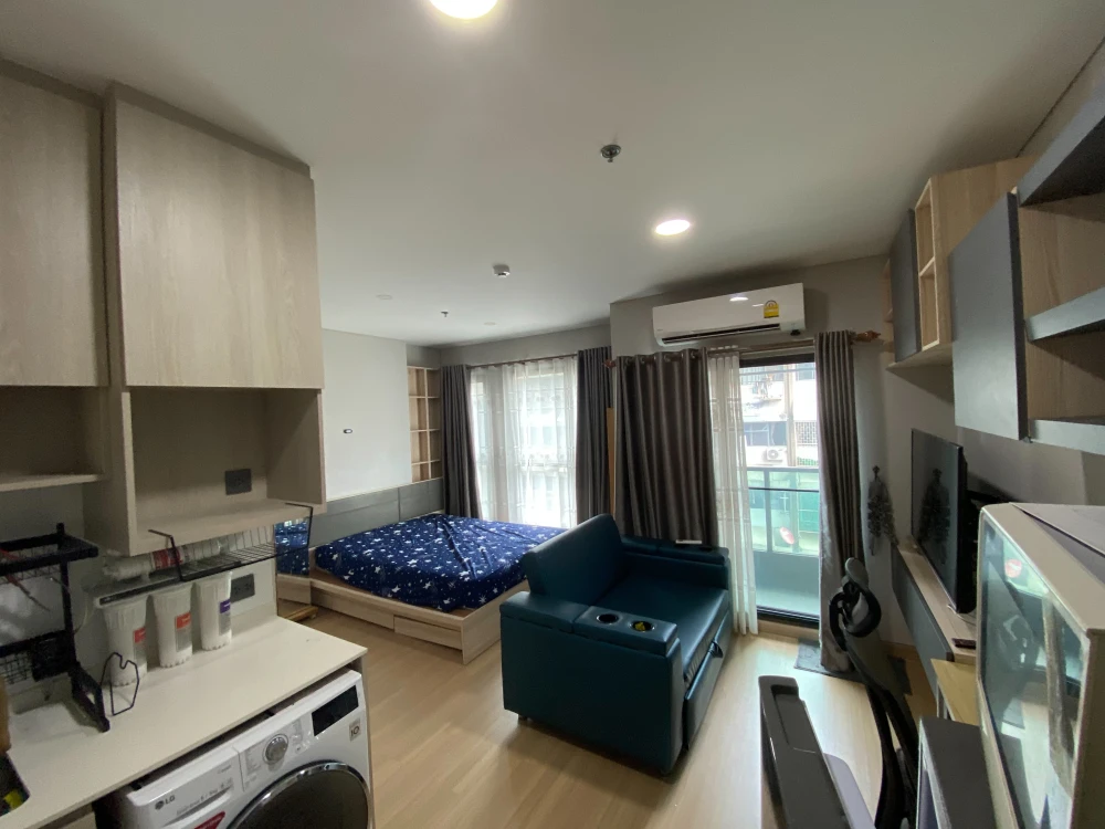 Condo for sale, Lumpini Suite Din Daeng-Ratchaprarop, beautiful room with furniture and complete electrical appliances. Buy now, don't wait.