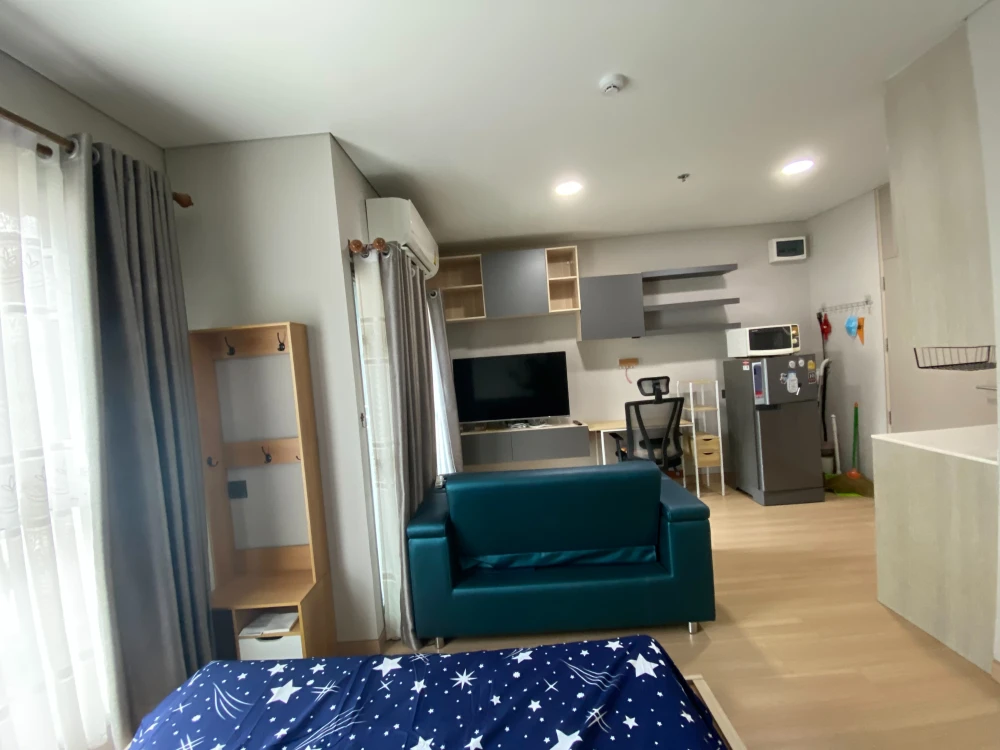 Condo for sale, Lumpini Suite Din Daeng-Ratchaprarop, beautiful room with furniture and complete electrical appliances. Buy now, don't wait.
