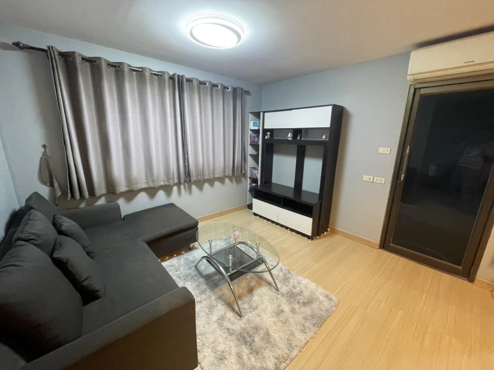 For sale, for rent!! Condo Lumpini Center Sukhumvit 77, 2nd floor, balcony, garden view, fully furnished, ready to move in, don't miss it!!