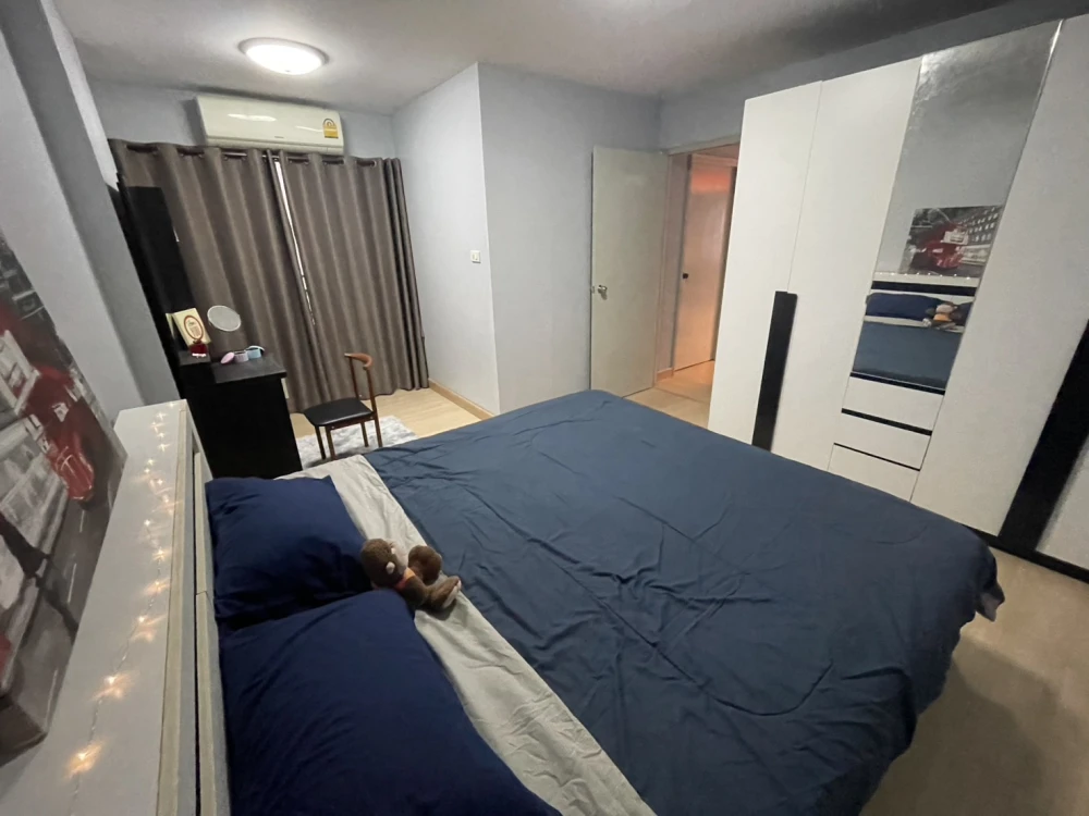 For sale, for rent!! Condo Lumpini Center Sukhumvit 77, 2nd floor, balcony, garden view, fully furnished, ready to move in, don't miss it!!
