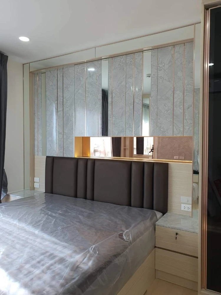 Condo for sale, Supalai Park, Talat Phlu Station, beautiful room, nice to live in. separated into proportions Complete with built-ins in the entire ro