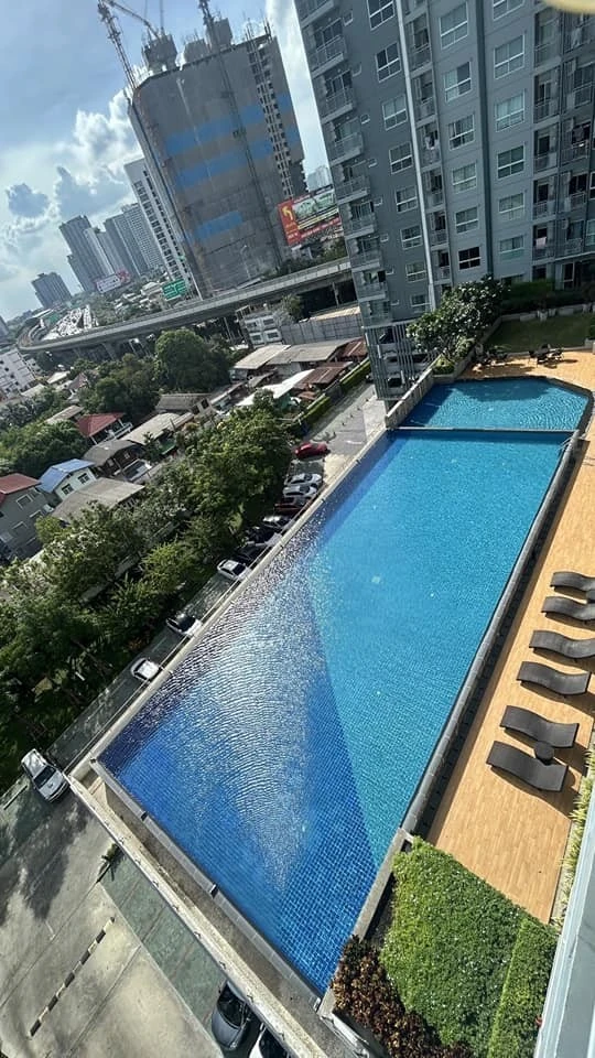 Condo for sale, Supalai Park, Talat Phlu Station, beautiful room, nice to live in. separated into proportions Complete with built-ins in the entire ro