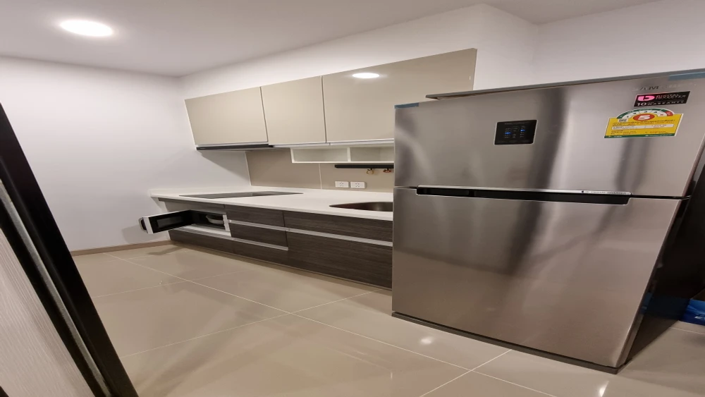 Condo for sale Supalai Lite Tha Phra - Wongwian Yai, furniture + electrical appliances, beautiful view, book now.
