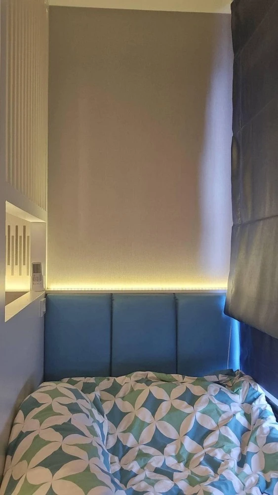 Condo for sale, Skyline Ratchaprarop, 21st floor, Chao Phraya River view, has a balcony, can be the owner now.