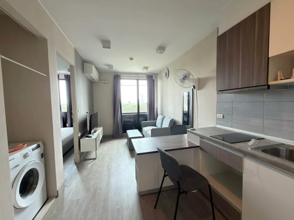 Condo for sale, Sale Rattanathibet, ready to move in, fully equipped with amenities. Reserve now, don't miss out!