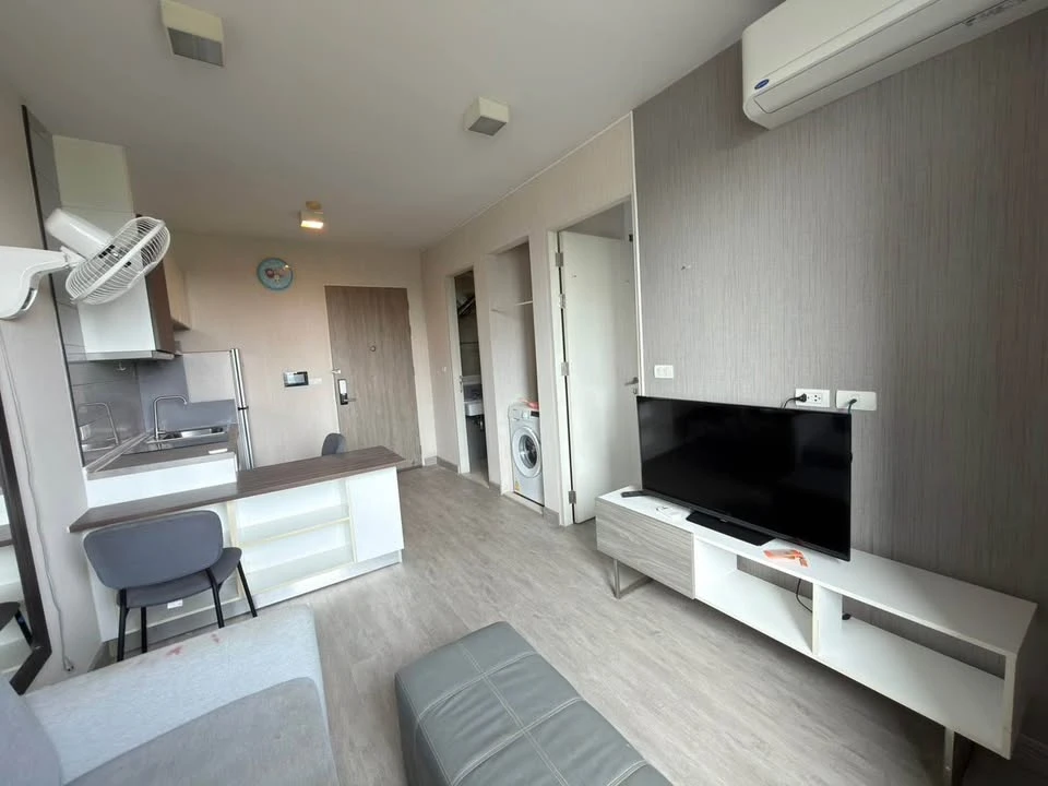 Condo for sale, Sale Rattanathibet, ready to move in, fully equipped with amenities. Reserve now, don't miss out!