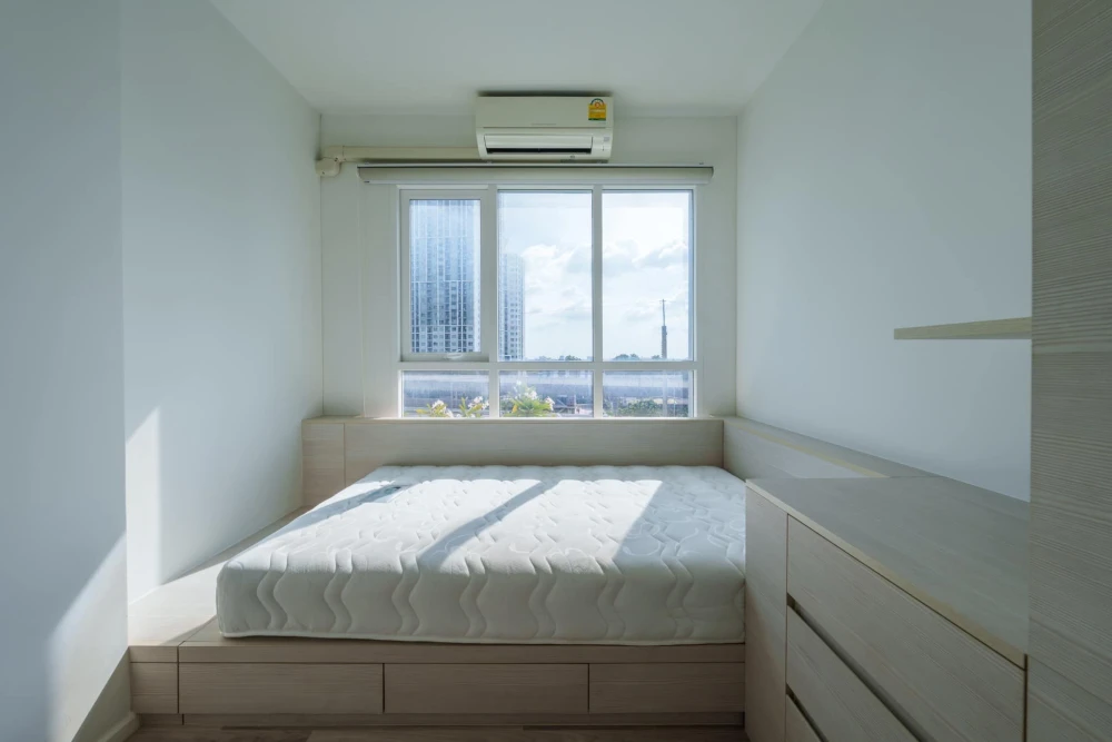 Condo for sale, The Key Wutthakat, corner room, good view, no buildings blocking it, lots of usable space. Hurry and buy it.
