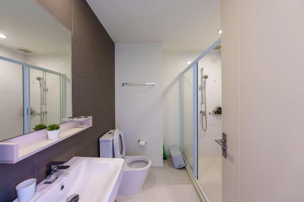 Condo for sale, The Key Wutthakat, corner room, good view, no buildings blocking it, lots of usable space. Hurry and buy it.