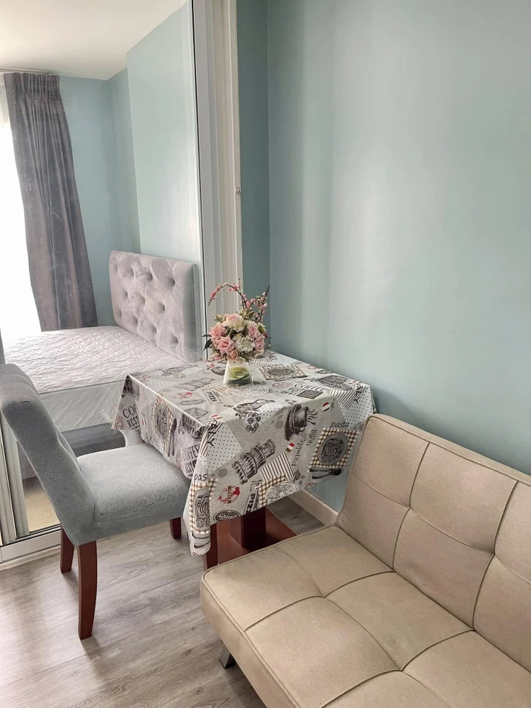 Condo for sale, Tempo One Ramkhamhaeng - Rama 9, nice room, complete furniture and electrical appliances. Buy now before you miss out.