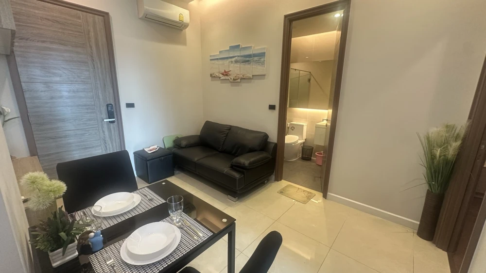 Quick sale, Mayfair Place Condo Sukhumvit 50, near BTS On Nut, fully furnished and furnished, don't wait!