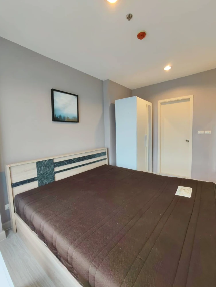 Condo for sale, Aspire Ngamwongwan, city view, complete with furniture and electrical appliances. If you miss it, you'll regret it.