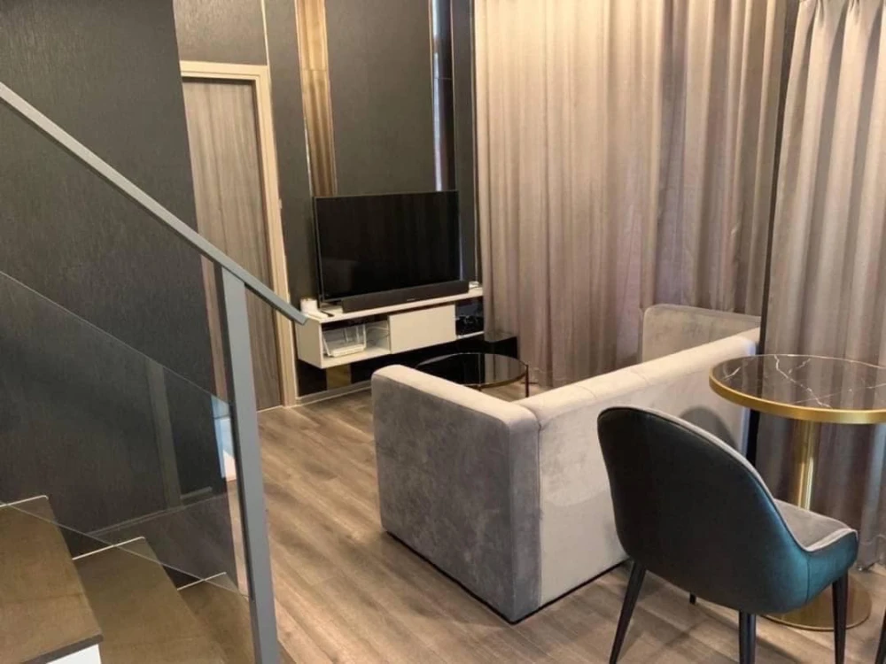 Condo for sale, Knightsbridge Space Rama 9, spacious room, lots of usable space, fully furnished, all in one place, book now