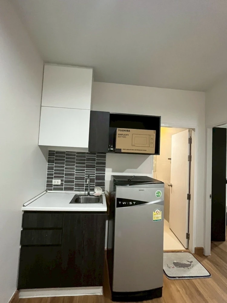 For sale: Chewathai Ramkhamhaeng Condo. Ready to move in, fully furnished with appliances. Just bring your personal belongings and you can occupy the