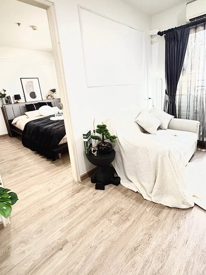 Condo for sale at Lumpini Mega City Bangna. Cozy room, high floor, fully furnished. Ready to move in. Hurry and reserve now before it's gone+++