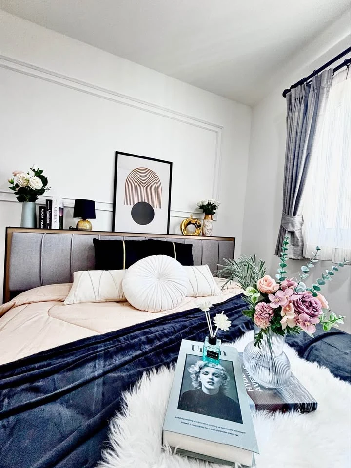 Condo for sale at Lumpini Mega City Bangna. Cozy room, high floor, fully furnished. Ready to move in. Hurry and reserve now before it's gone+++