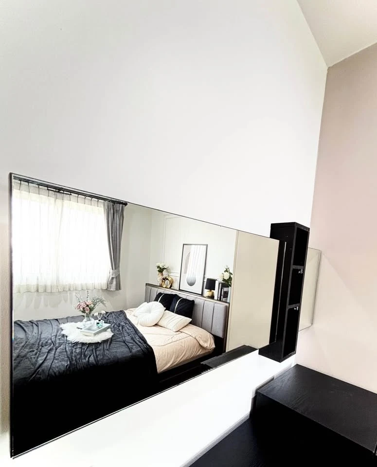 Condo for sale at Lumpini Mega City Bangna. Cozy room, high floor, fully furnished. Ready to move in. Hurry and reserve now before it's gone+++