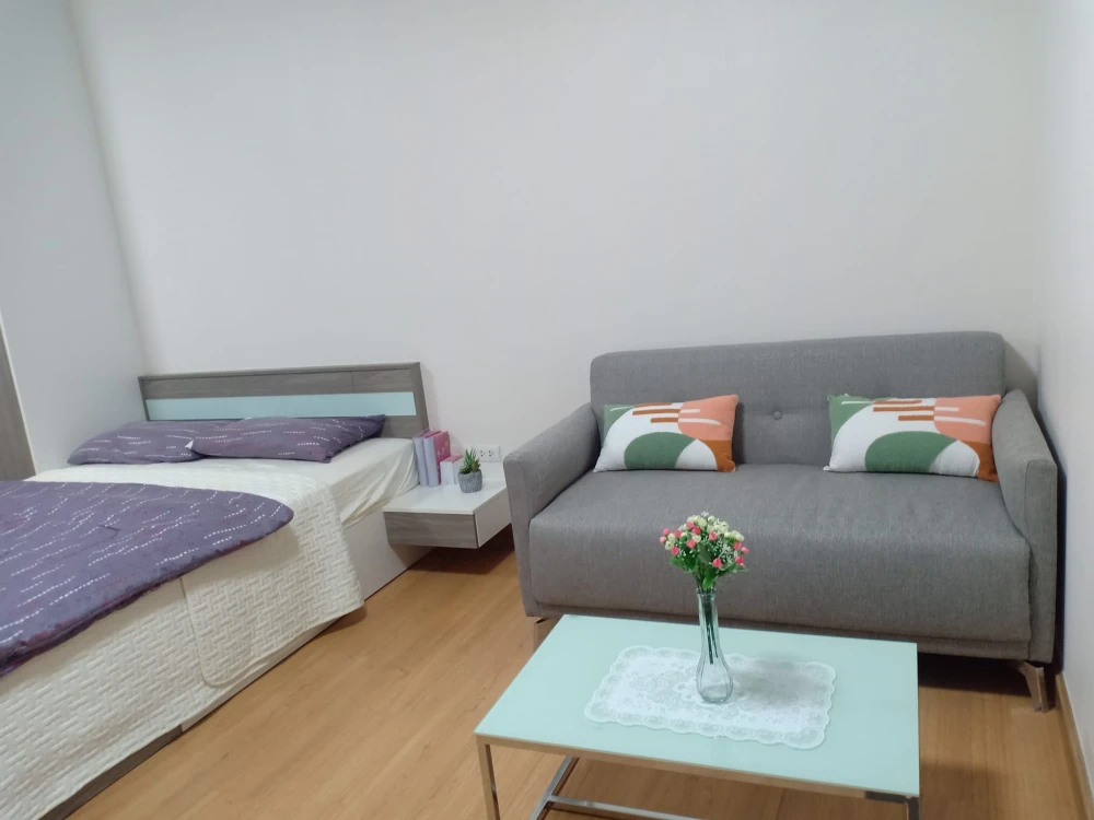 Condo for sale Supalai City Resort Chaengwattana, ready to move in, complete facilities, book now