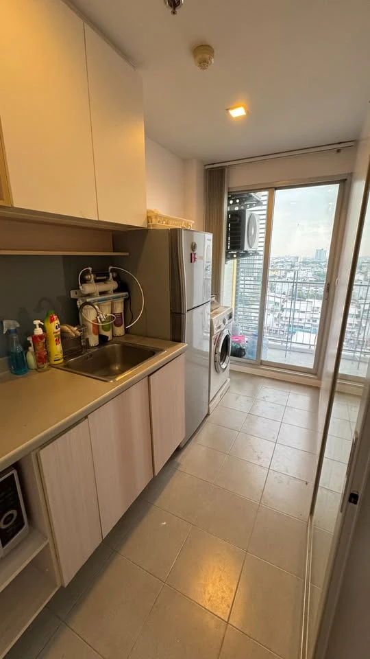 For sale: Casa Condo Ratchada-Ratchapruek, 15th floor, no buildings blocking the view, fully furnished room, ready to move in, reserve now, don't miss