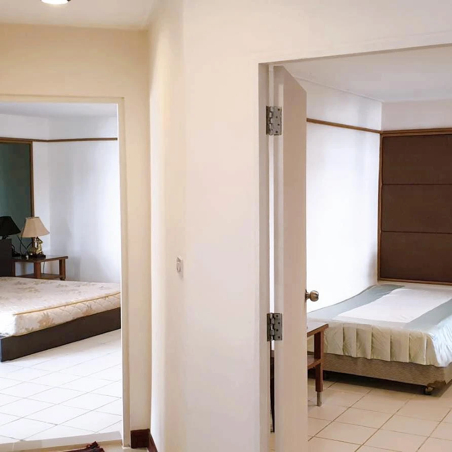 For sale Jomtien Beach Paradise (Jomtien) 2nd floor, balcony view, swimming pool, with built-in furniture, must arrange.