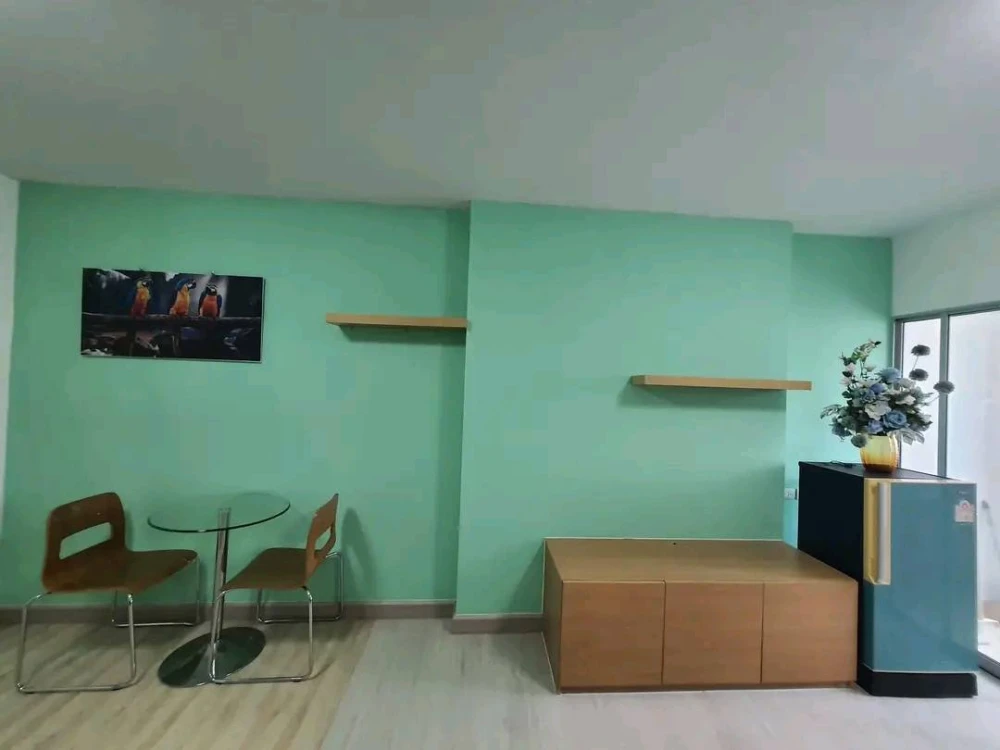 For sale: City Home Rattanathibet, 5th floor, Building A, next to the swimming pool, high-quality furniture from SB Furniture, reserve now.