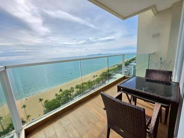For sale: Cetus Beachfront Pattaya (Jomtien), sea view, spacious room, 2 bedrooms, grab it now!