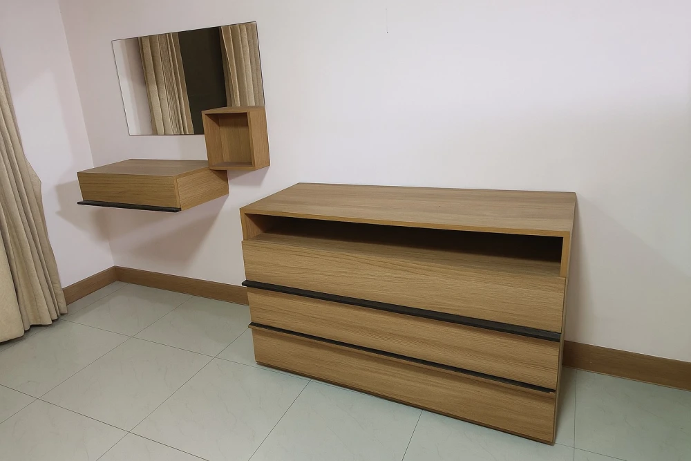 For sale: Champs Elysées Chaengwattana condo. Affordable price, good condition, and comes with stylish furniture. A must-see!