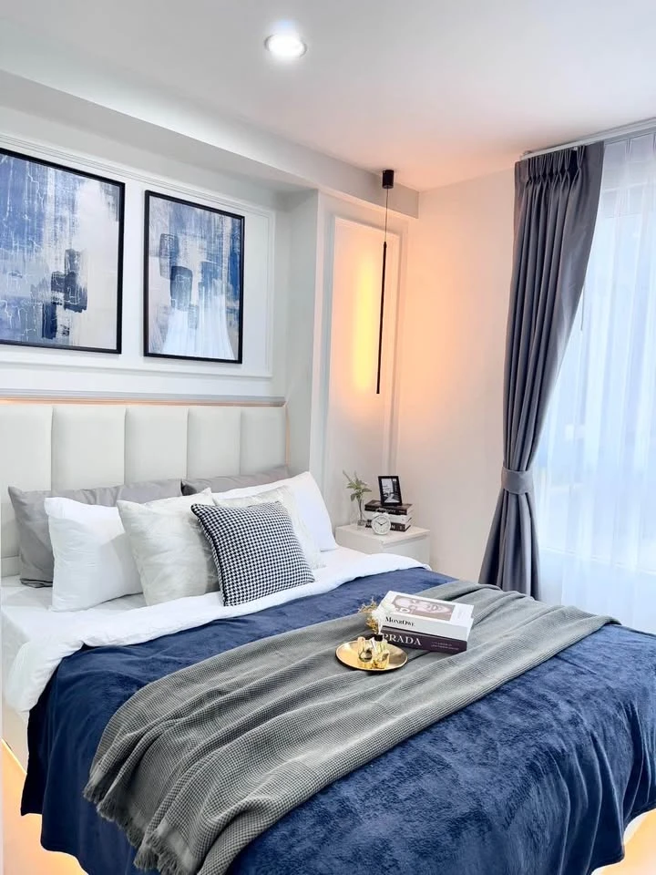 For sale: Double U Condo Phahon-Ladprao, 2nd floor room, suitable for food lovers because it is very close to food sources.