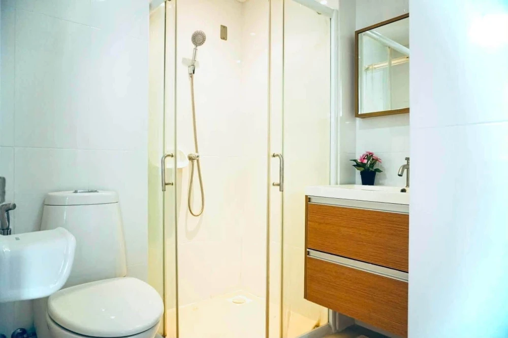For sale: The Escape Condominium, Sukhumvit 101/1, 7th floor, Building A, comfortable, not cramped, beautifully decorated, complete functions, move in