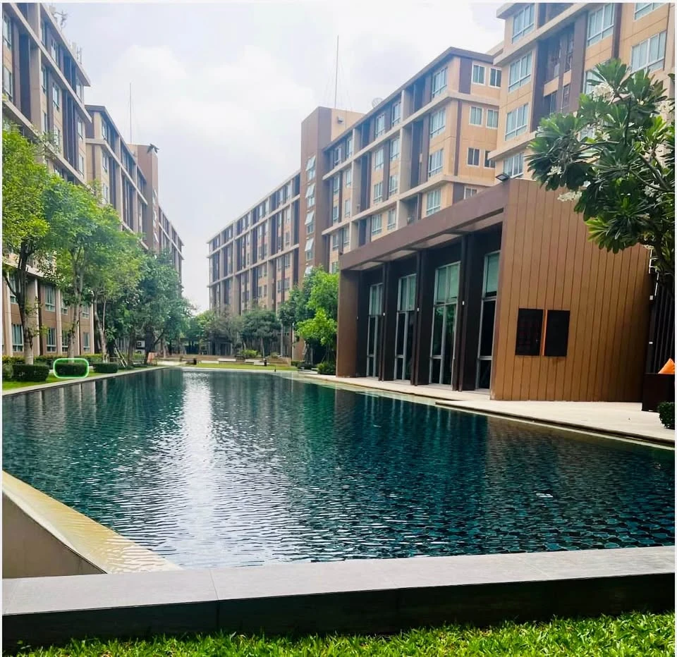 For sale: D Condo Campus Rangsit Phase 1, the right condo for people with the LUXURY style!! Beautifully decorated, ready to move in